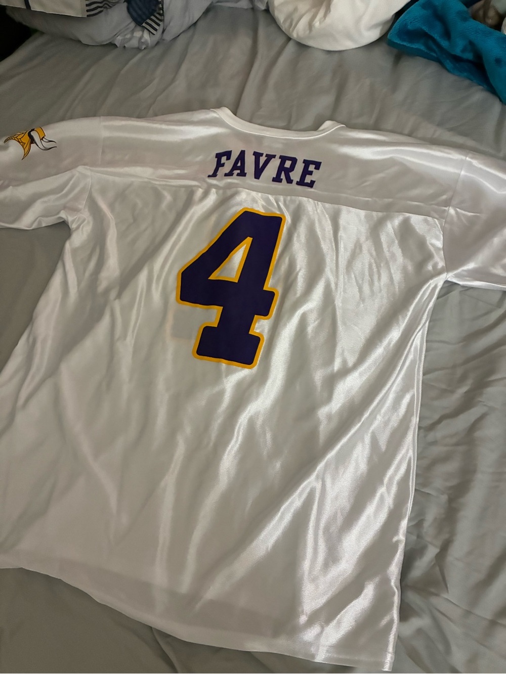Minnesota Vikings Brett Favre Vintage Jersey NFL #4, Size XL